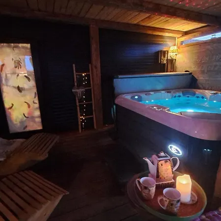 Ferienhaus Mobile With Hottub&sauna Spodnja Polskava